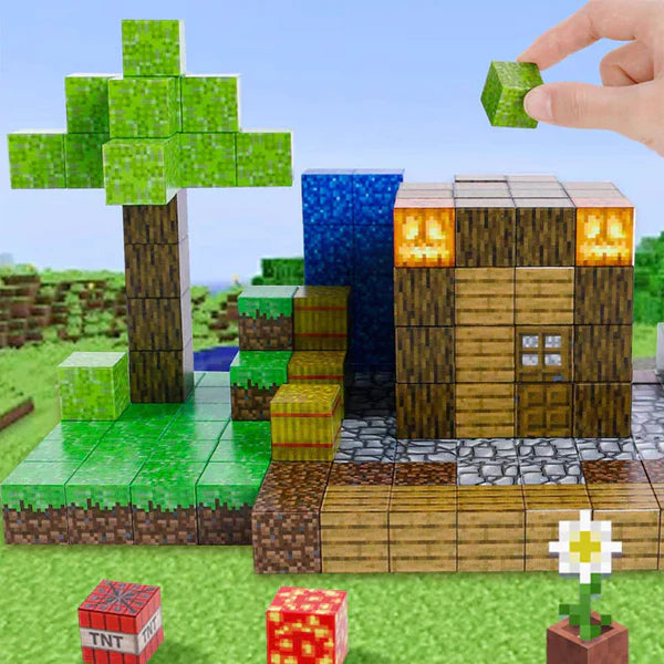 Bloques Magnéticos Minecraft - Edición Limitada 2025