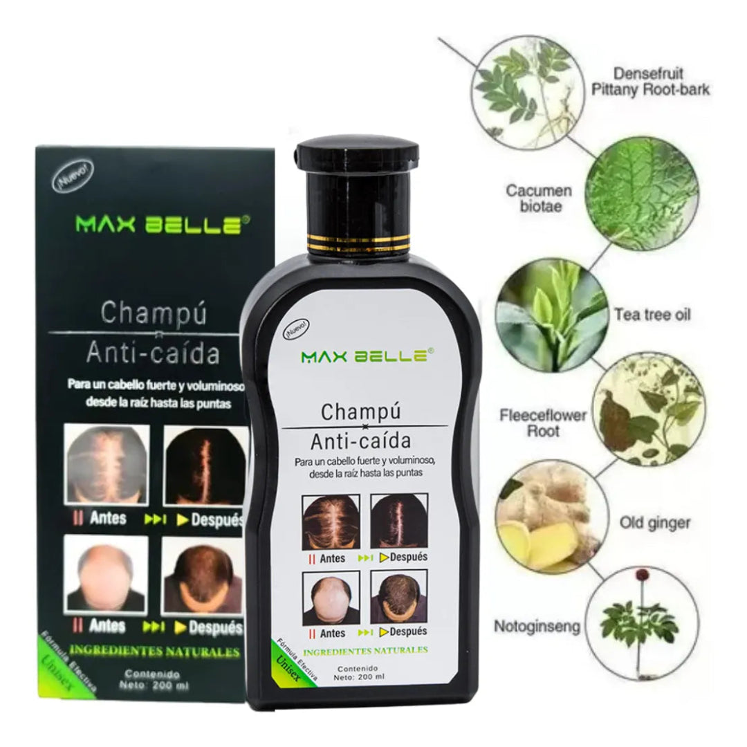 PACK SHAMPOO Y SERUM ANTICAIDA