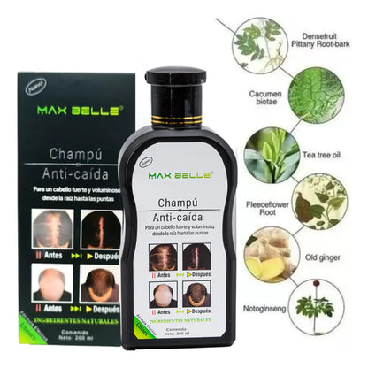 PACK SHAMPOO Y SERUM ANTICAIDA
