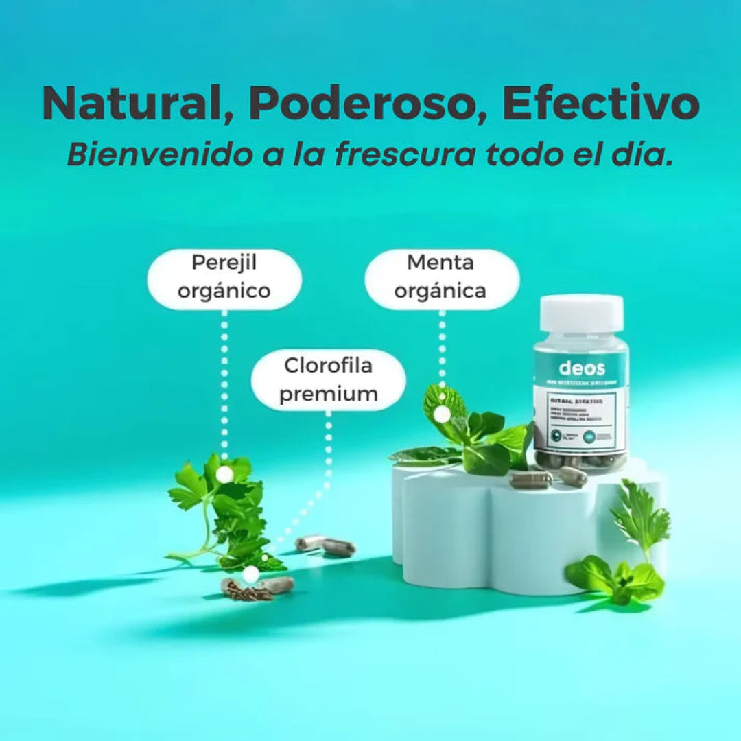 DEOS: DESODORANTE CORPORAL EN CÁPSULAS