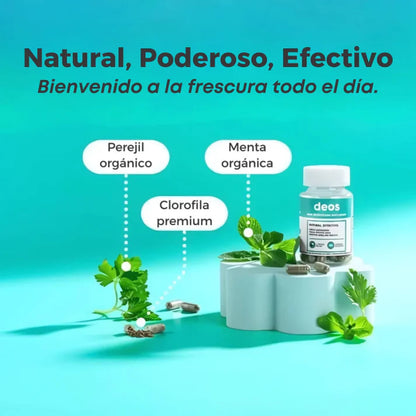 DEOS: DESODORANTE CORPORAL EN CÁPSULAS
